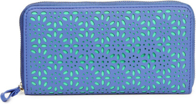 

Dressberry Women Blue, Green Artificial Leather Wallet(7 Card Slots)