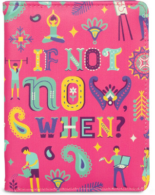 

Chumbak Women Pink Plastic Wallet(5 Card Slots), Multicolor