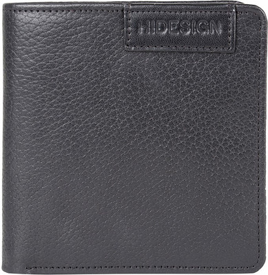 

Hidesign Men Black Genuine Leather Wallet(4 Card Slots)