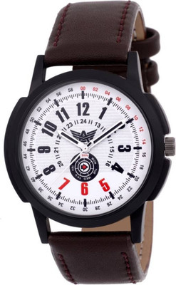 

Abrexo Abx1190BRNWHT-GENTS Trendy looks Watch - For Men