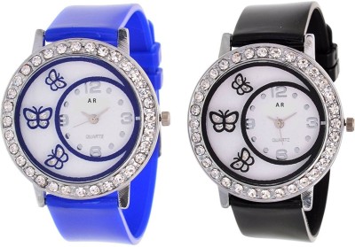 GURUKRUPA ENTERPRISE Women Latest Fashion Fancy Dial Analog Watches Pack of-02 Watch  - For Women   Watches  (GURUKRUPA ENTERPRISE)