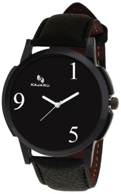 KAJARU KJR-5 BLACK DIAL Watch  - For Men   Watches  (KAJARU)