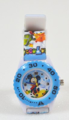 Gubbarey Mickey Mouse Colorful Strap Watch  - For Boys & Girls   Watches  (GUBBAREY)
