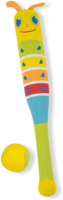 

Melissa & Doug Giddy Buggy Bat & Ball Set(Multicolor)