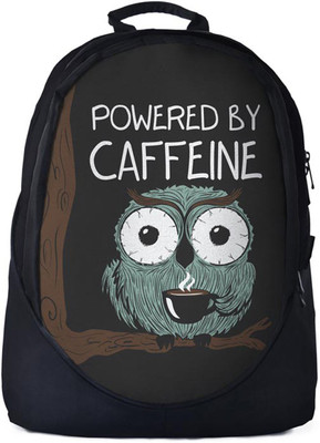 

The Souled Store. Caffeine Addict Backpack 30 L Backpack(Black)