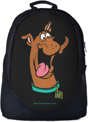 

The Souled Store. Scooby Doo Face Backpack 30 L Backpack(Black)