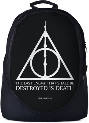 

The Souled Store. Harry Potter: Deathly Hallows Backpack 30 L Backpack(Black)