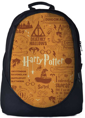 

The Souled Store. Harry Potter: Doodle Backpack 30 L Backpack(Black)