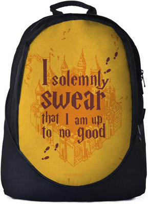 

The Souled Store. Harry Potter: Mischief Managed Backpack 30 L Backpack(Black)