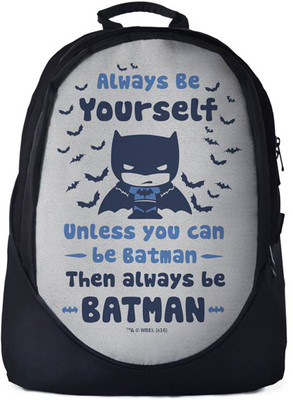 

The Souled Store. Batman : Be Yourself Backpack 30 L Backpack(Black)