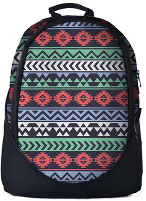 

The Souled Store. Tribal Pattern Backpack 30 L Backpack(Black)