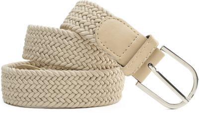 

Winsome Deal Men & Women Casual Beige Canvas Belt