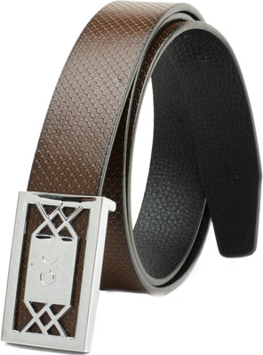 

WINSOME Men Formal Brown Artificial Leather Belt