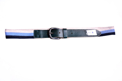 

Nikhil Leather Men Multicolor Nylon Belt