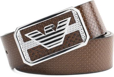 

WINSOME Men Formal Brown Artificial Leather Belt