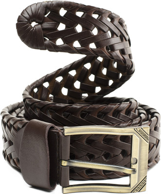 

WINSOME Men Casual Brown Artificial Leather Belt