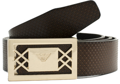 

WINSOME Men Formal Brown Artificial Leather Belt