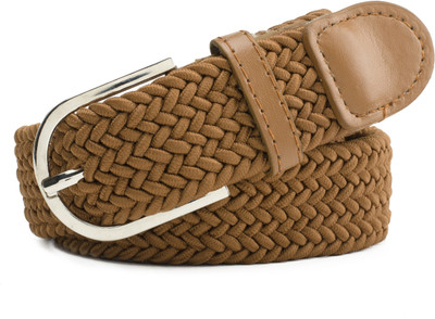 

Bacchus Men & Women Casual Tan Canvas Belt