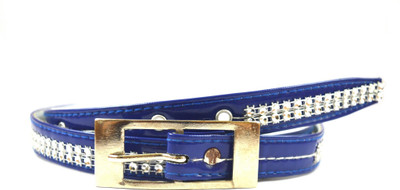

Imex International Women Casual, Party Blue Artificial Leather Belt
