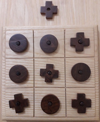 

Synco Wooden Noughts & Crosses Board Game