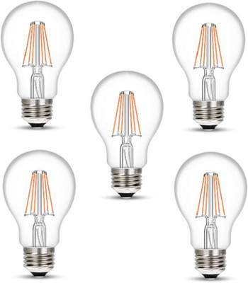 

Wipro 8 W Decorative E27 LED Bulb(Yellow, Pack of 5)