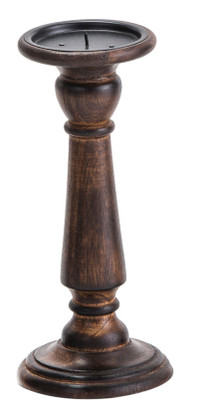 

Sammsara Roma Wooden Candlestand 26x11 Wooden Candle Holder(Brown, Pack of 1)