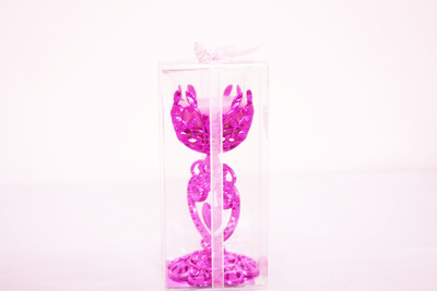 

Mcnt Pink standing candle Candle(Pink, Pack of 1)
