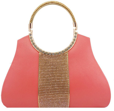 

Bagaholics Casual Orange Clutch