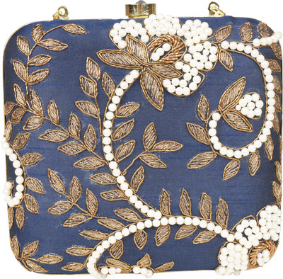 

CLUTCHKARTBAGS Party Blue Clutch