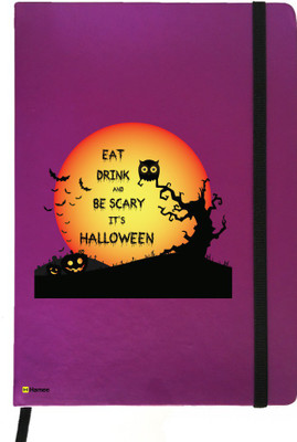 

Hamee A5 Note Book(A5 Kraft Notebook Halloween Edition, Multicolor)
