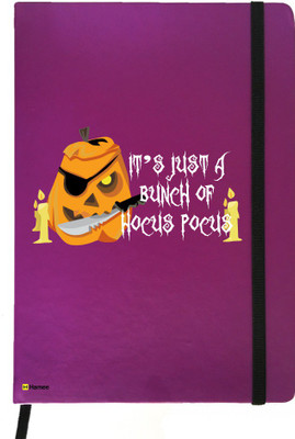 

Hamee A5 Note Book(A5 Kraft Notebook Halloween Edition, Multicolor)
