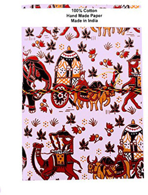 Rastogi Handicrafts Journal Notebook Pocket-size Diary Journal Notebook 50 Pages(Pink)