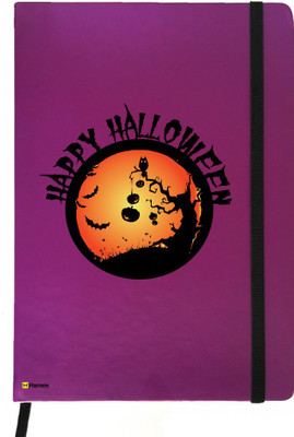 

Hamee A5 Note Book(A5 Kraft Notebook Halloween Edition, Multicolor)