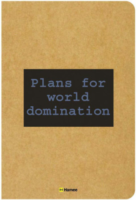 

Hamee A5 Note Book(A5 Kraft Notebook, Multicolor)