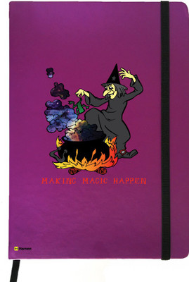 

Hamee A5 Note Book(A5 Kraft Notebook Halloween Edition, Multicolor)