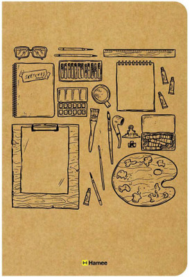 

Hamee A5 Note Book(A5 Kraft Notebook, Multicolor)