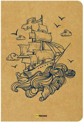 

Hamee A5 Note Book(A5 Kraft Notebook, Multicolor)