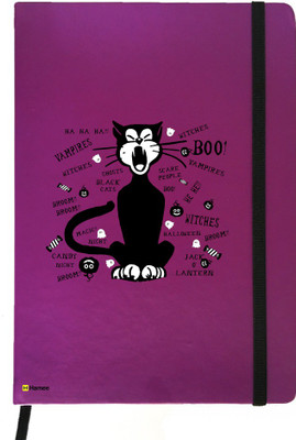 

Hamee A5 Note Book(A5 Kraft Notebook Halloween Edition, Multicolor)