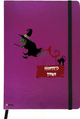 

Hamee A5 Note Book(A5 Kraft Notebook Halloween Edition, Multicolor)