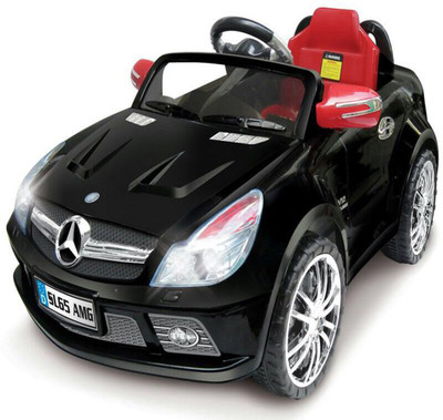 

Smart Car Battery Operated Ride On, Black