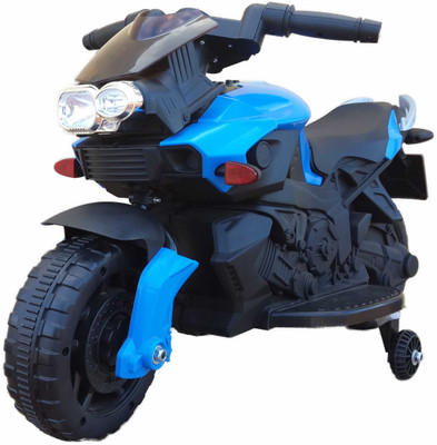 

Toys spot Bike Battery Operated Ride On(Blue, Black)