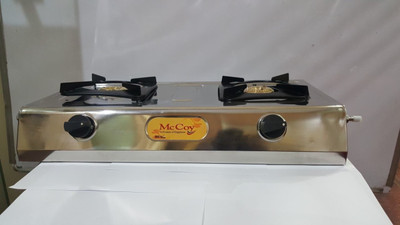 

mccoy Steel Manual Gas Stove(2 Burners)