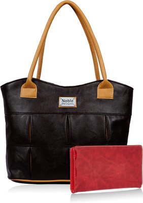 

Noble Designs Shoulder Bag(Brown, Khaki)