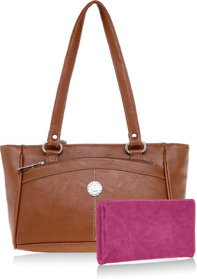 

Noble Designs Shoulder Bag(Brown)