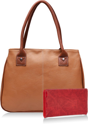 

Noble Designs Shoulder Bag(Tan)