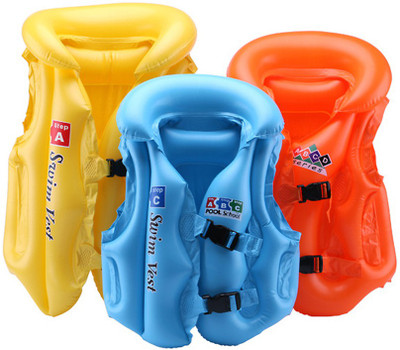 

Firstep Delux Swimming Pool School Children Life Jackets Inflatable Pool Accessory(Multicolor)