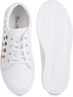 

Bruno Manetti Boys & Girls Lace Sneakers(White