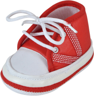 Instabuyz Boys & Girls Lace Sneakers(Red