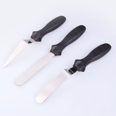 

Easydeals Easydeals Cake Knife Spatula Tool Stainless Steel Knife Set(Pack of 3)