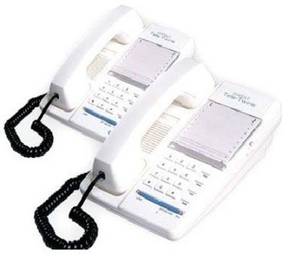 Purohit BT-B77 Corded Landline Phone(White)
